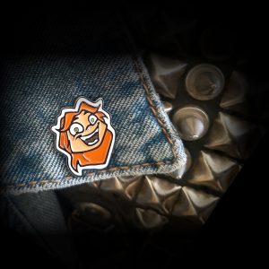 Metal pin "Heavy"