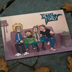 Открытка Семья