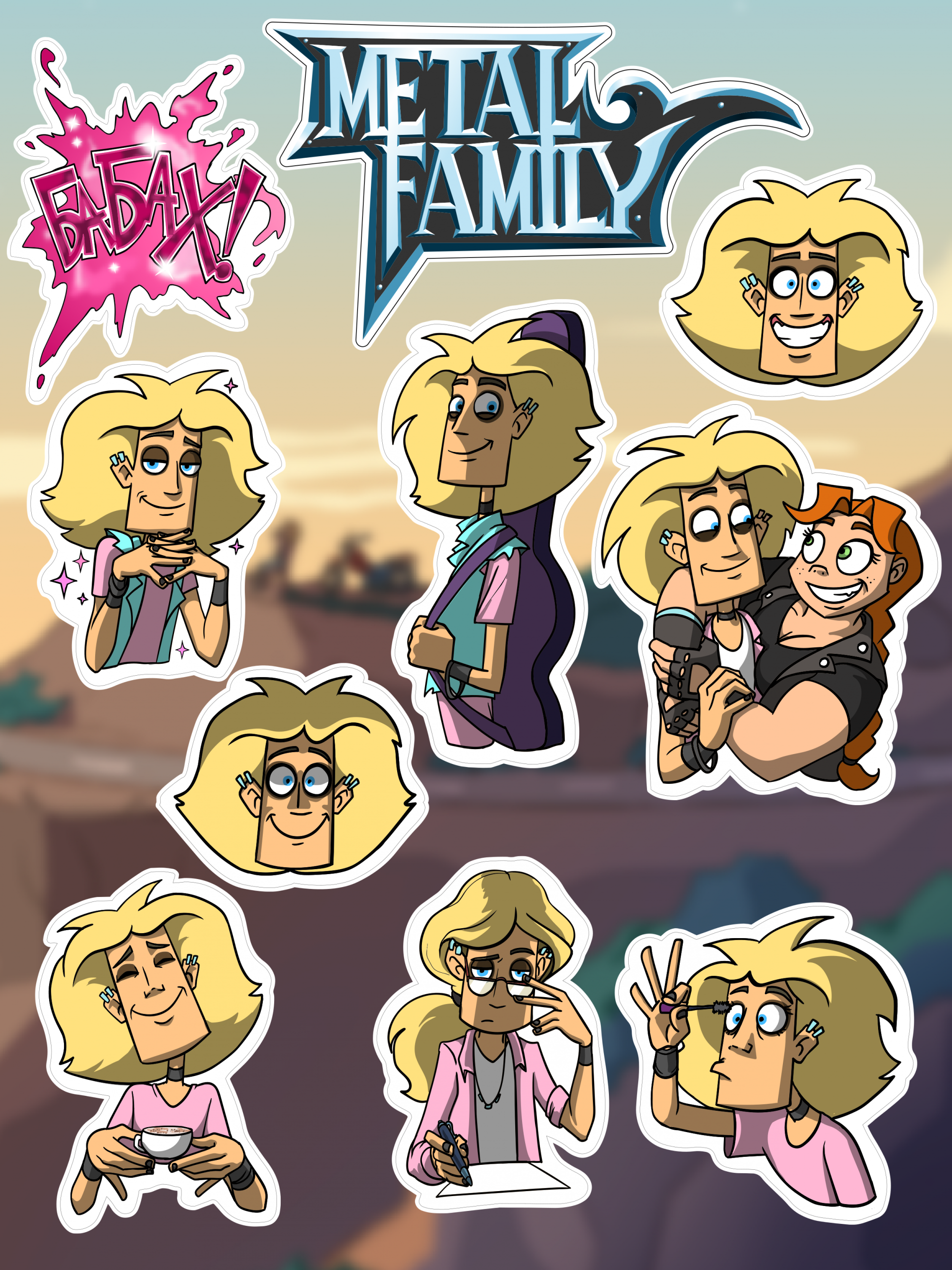 Sticker Pack “Glam”