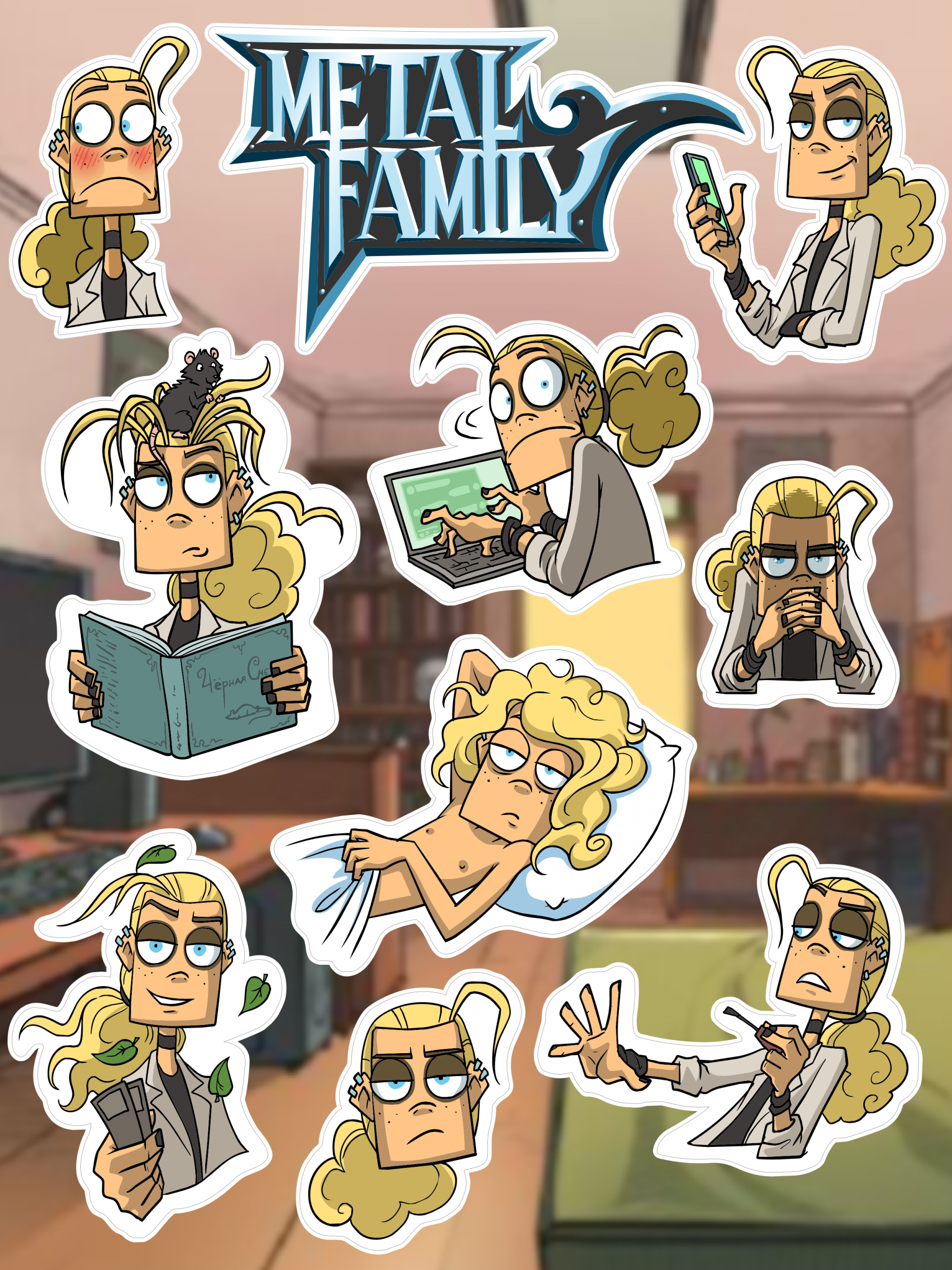 Sticker Pack “Dee”