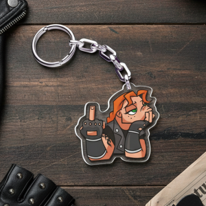 Брелок акриловый "Виктория"